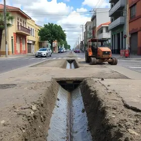 drenagem rua José Magalhães