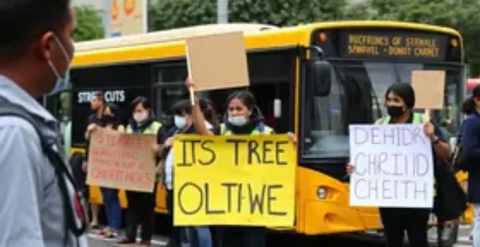greve estudantil