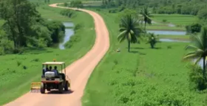 manutenção na Comunidade Pantanal