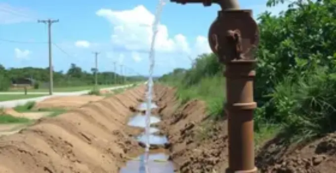 suspensão temporária do abastecimento de água