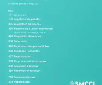 Agenda SMCCI