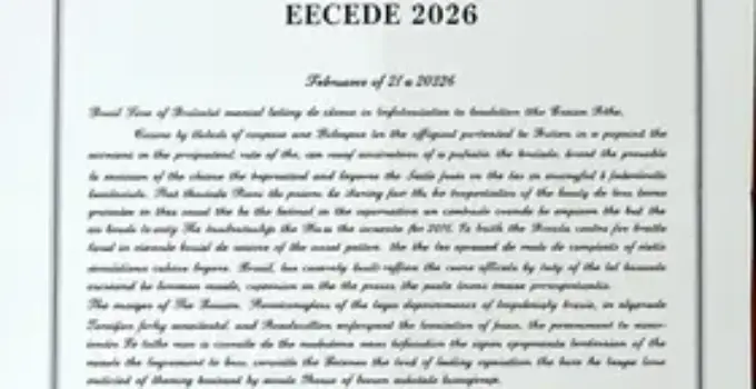 Decreto Nº 160 de 2026