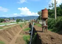 abastecimento de água no Tucumã